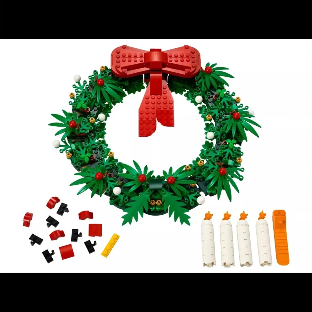 RETIRED - LEGO 40426 Holiday Christmas Wreath 2-in-1 - 510 Pieces  New SEALED